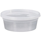 3ppj-44 8oz PLASTIC CONTAINER